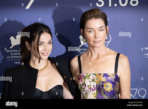 Ana De Armas And Julianne Nicholson Attend The Photocall For Blonde