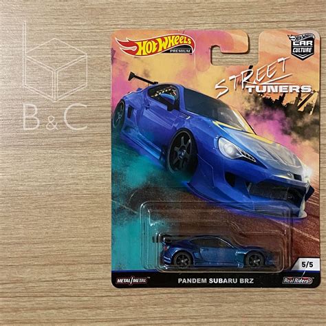Hotwheels Hw Hot Wheels Premium Pandem Subaru Brz Car Culture Street Tuners Shopee Malaysia