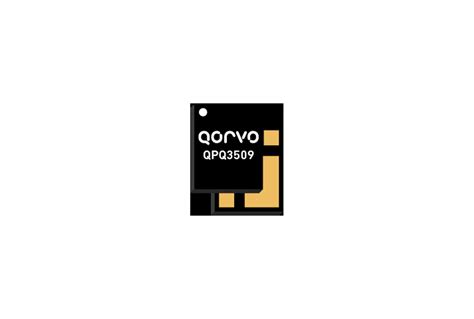 QPQ3509 BAW Filter Module .7-3.98GHz 5G - Wireless Components