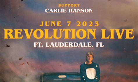 RUEL 4TH WALL WORLD TOUR NORTH AMERICA Revolution Live