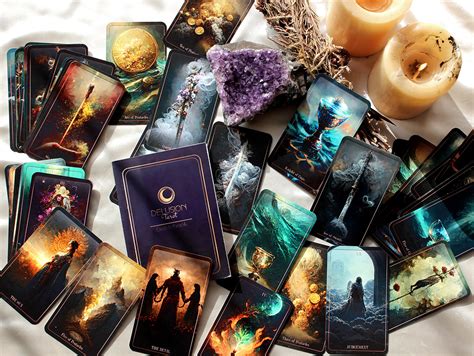 Enes Erduğan - LUNART DESIGN, DELUSION TAROT DECK