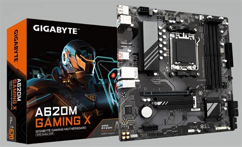 GIGABYTE A620M Gaming X Motherboard Pictured TrendRadars