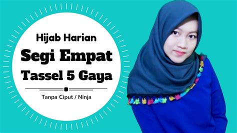 Tutorial Hijab Pashmina Tanpa Menggunakan Ciput Ninja Ragam Muslim