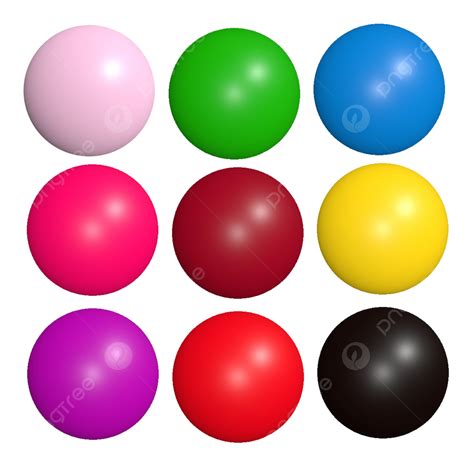 Conjunto De Esferas Vector Png Pelota Esfera N Png Y Vector