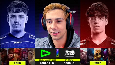 Loud X Intz Rodada Cblol Academy Etapa Ilha Das