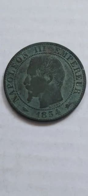 5 CENTIMES NAPOLÉON III tête Nue 1854 D EUR 4 00 PicClick FR