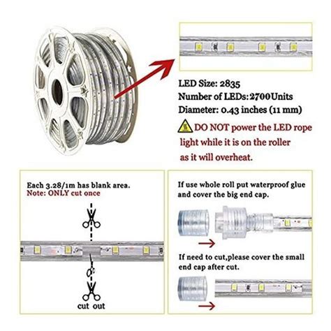 Manguera Led De Exterior Surnie Cuerda De Luces Led De Env O Gratis