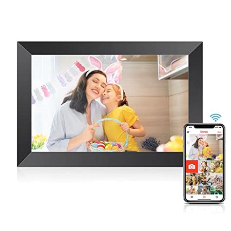 FRAMEO Cadre photo numérique 10 1 pouces écran tactile IPS Smart WiFi