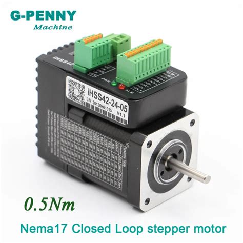 Nema Jmc Closed Loop Stepper Motor With Driver Nm Shaft Mm A