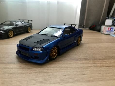 Aoshima Nissan Skyline Gtr R Cwest Hobbies Toys Collectibles