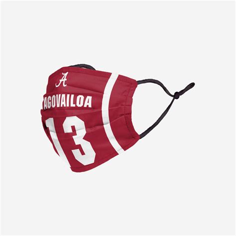 Tua Tagovailoa Alabama Crimson Tide Adjustable Face Cover FOCO