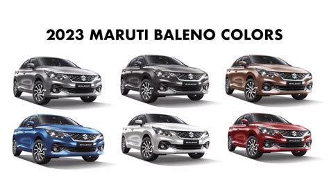 maruti baleno colors blue white red grey gaadikey
