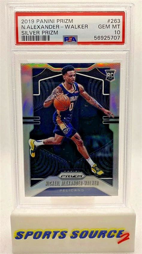 Nickeil Alexander Walker Panini Prizm Silver Prizm Psa