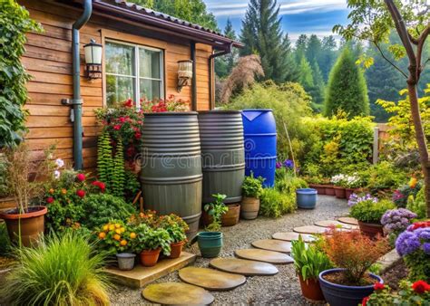 Sustainable Landscaping with a Rainwater Harvesting System a ...