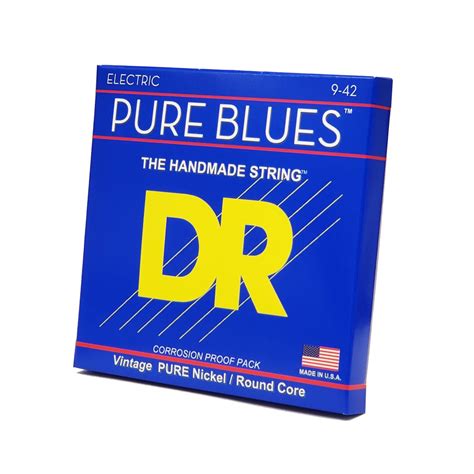 Struny Do Gitary Elektrycznej DR Pure Blues 9 42 DR Strings Sklep