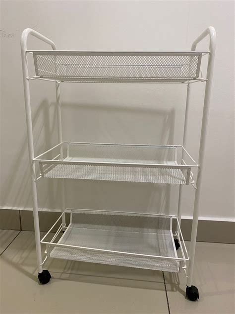 Ikea Hornavan Trolley Furniture Home Living Furniture Shelves