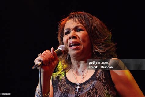 Soul and gospel singer Candi Staton performs on stage at Shepherds ...