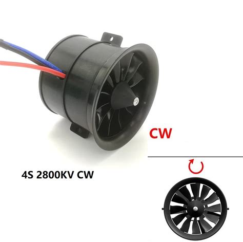 Powerfun Upgrade Mm Edf With Blades Ducted Fan Ccw Cw S Kv