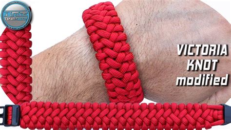 Diy Paracord Bracelet Victoria Knot Modified By Cetus World Of Paracord