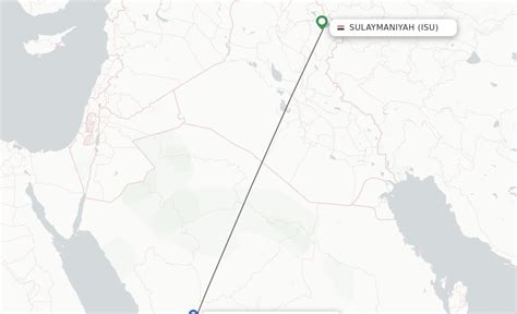 Direct Non Stop Flights From Sulaimaniyah To Madinah Schedules