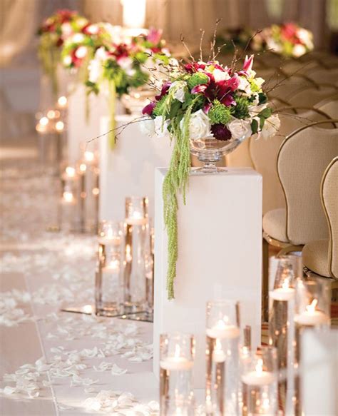 Aisle Marker Ideas For Your Wedding Ceremony Chairs Benches Or Pews