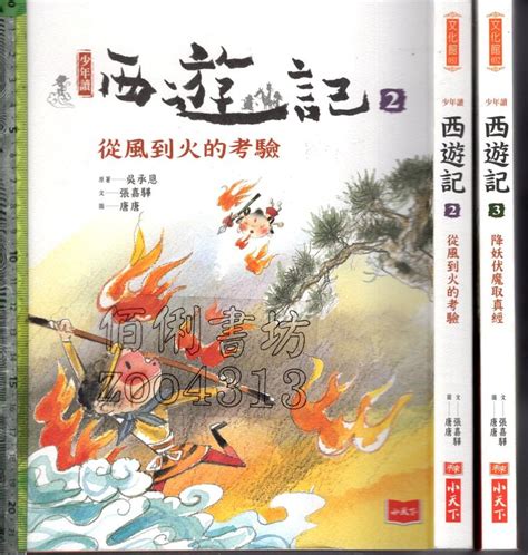 佰俐o 2016年一版《少年讀 西遊記 第2~3集 缺1 共2本》張嘉驊 未來小天下9789864791170 露天市集 全台最