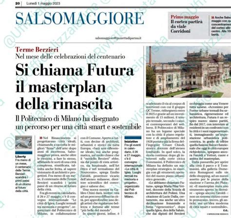 Si Chiama Futura Il Masterplan Della Rinascita SiAmo Salso