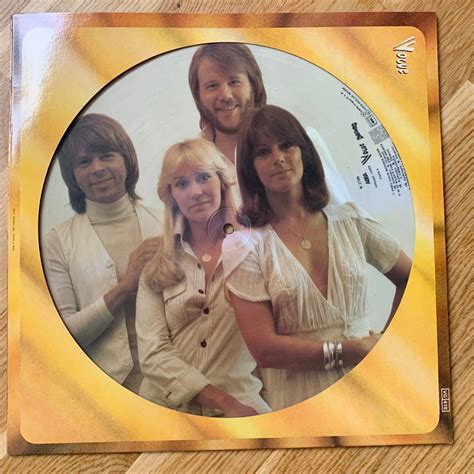 Abba Voulez Vous Lp Picture Disk Bildskiva Udda Rare Fältskog Agnetha