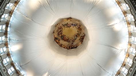 US Capitol Building During Renovations - backiee