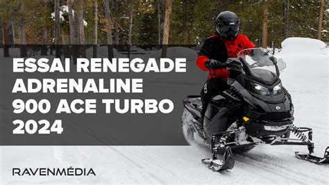 Ski Doo Renegade Adrenaline Ace Turbo Essai Youtube