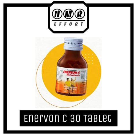 Enervon C Multivitamin Kemasan Botol Isi 30 Tablet Lazada Indonesia