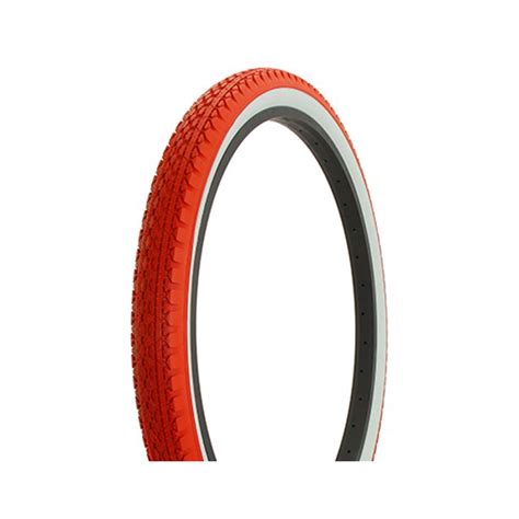 Bike Tire Duro 26 X 2125 Redwhite Side Wallhf 133lowrider Beach