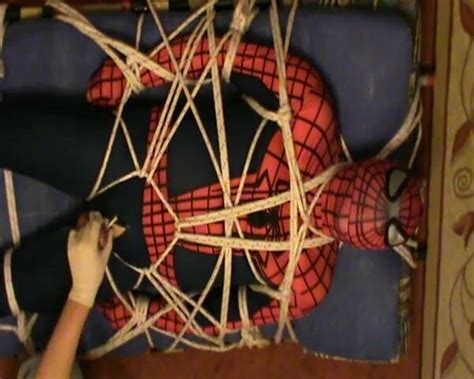 Restrained Spiderman Gets An Enjoying Hungarian Gay BDSM Porn XHamster