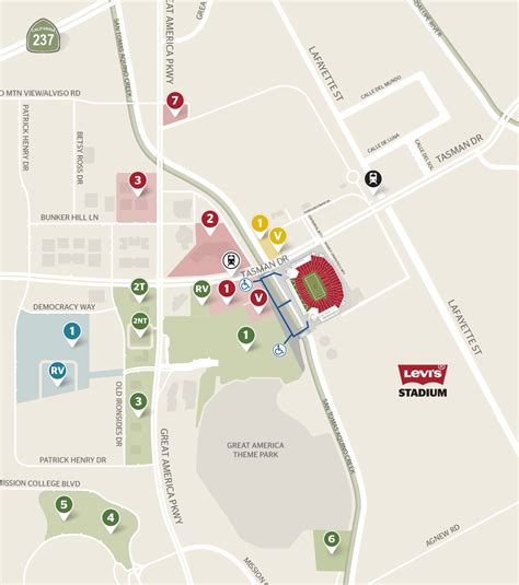 How to use the braves stadium map for parking and entry 36