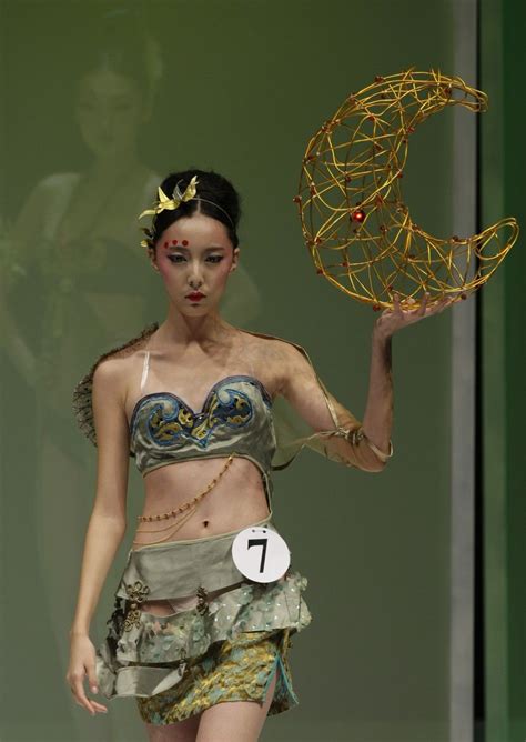 Hottest Lingerie Designs Models In Enticing Lingerie Heat Up China Fashion Week For