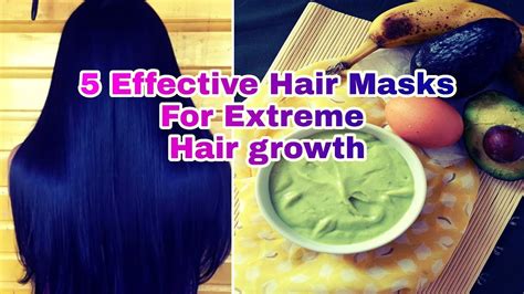 5 Effective Hair Masks For Extreme Hair Growth Get Longer Stronger