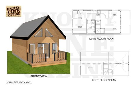 Sample Floor Plans | Canada | Knotty Pine Cabins