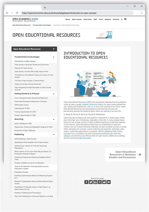 Open Educational Resources Open Economics Guide Now Covers More Topics