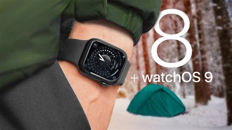 Apple Watch 8 + watchOS 9 в реальной жизни - YouTube