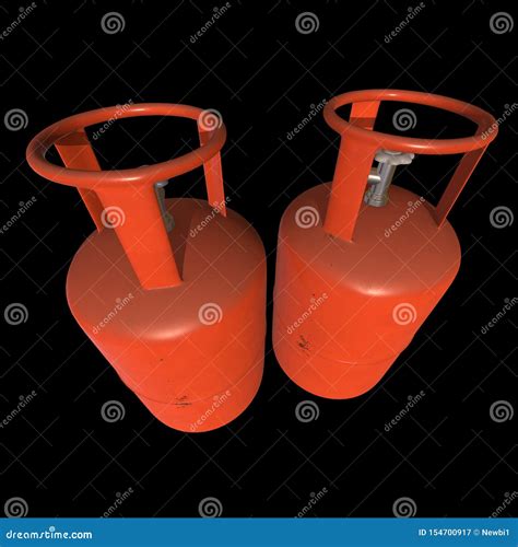 Gas Cylinder Lpg Tank Gas Bottle Stock Illustration Illustration Of