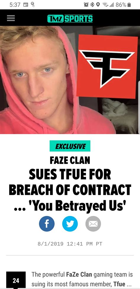 Tfue I M Suing Faze Clan Faze Clan No U R Fortnitebr