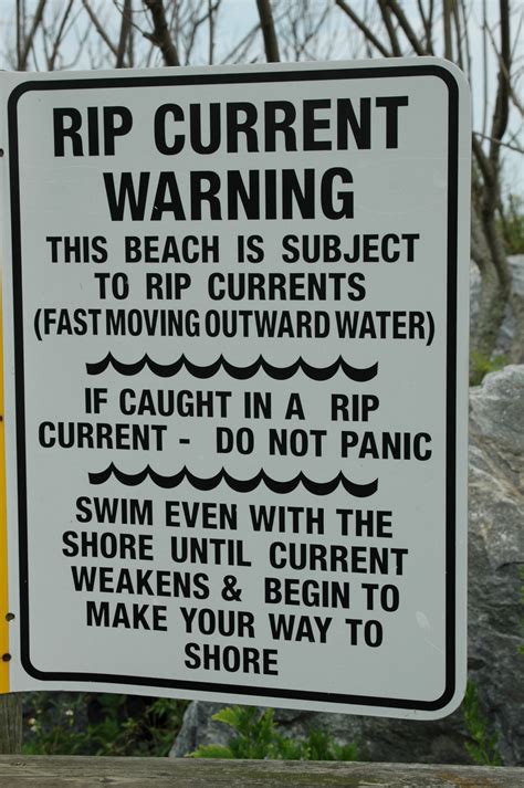 Rip Current Warning Free Stock Photo - Public Domain Pictures