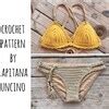 PDF Crochet PATTERN For Capheira Crochet Bikini Top And Bottom Sizes XS L Etsy