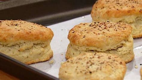 Bobby Flays Black Pepper Biscuits Recipe Rachael Ray Show