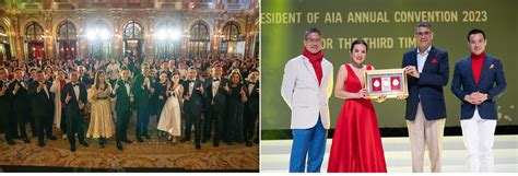 เอไอเอ ประเทศไทย พาตวแทนผพชตคณวฒ AIA Annual Convention 2023 ลด