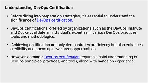 Preparing For Devops Certification Self Assessment And Skill Gap