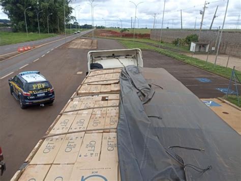 Palotinense é preso pela segunda vez transportando cigarros paraguaios