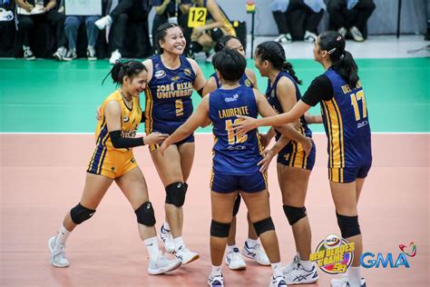 NCAA Volleyball JRU Letran Pick Up First Wins In Women S Play