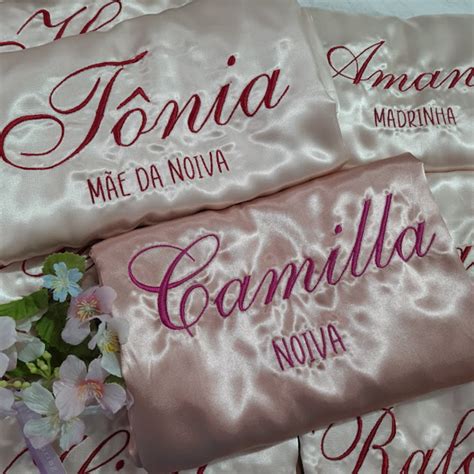 Kit 3 Robe Noiva Convite Mãe Hobby Roupão Nude Rosé Gold Elo7