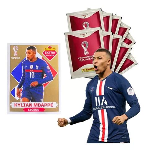 Figurinha Kylian Mbappe Panini Extra Sticker Legend Ouro Parcelamento